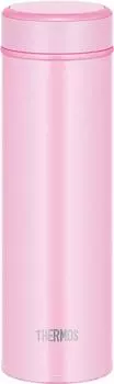 Термос для воды с вакуумной изоляцией, мобильная кружка 500 мл, светло-розовый LP JOG-500