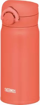 Термос для воды с вакуумной изоляцией, мобильная кружка 350 мл, кораллово-оранжевый JNR-353 C-OR
