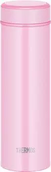 Термос для воды с вакуумной изоляцией, мобильная кружка 500 мл, светло-розовый LP JOG-500