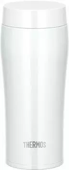 Термос для воды с вакуумной изоляцией, мобильный стакан 360 мл, жемчужно-белый PRW JOE-360