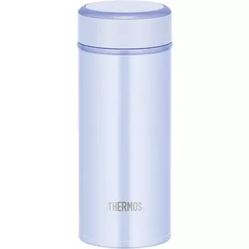 Термос для воды с вакуумной изоляцией, мобильная кружка 250 мл, светло-голубая JOG-250 LB