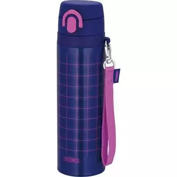 Термос для воды с вакуумной изоляцией, мобильная кружка 550 мл, темно-розовый JNT-551 NV-P