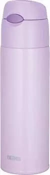 Термос для воды с вакуумной изоляцией, соломенная бутылка, светло-фиолетовый, 550 мл, LPL FHL-551 светло-фиолетовый