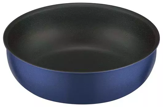 Термос Durable Series Stir-Fry Pot со съемной ручкой, 24 см, только для газового огня, цвет индиго KVC-024D IBL