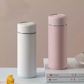Термос из нержавеющей стали 316 для детей, изолированная герметичная грелка, студенческий термос 300ml розовый
