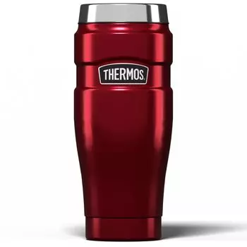 Термос из нержавеющей стали King Travel Tumbler красный 470 мл (Клюквенно-красный) -