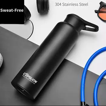 Термос из нержавеющей стали объемом 750 мл, термос, дорожная кружка, термокружка для воды, спортивная термокружка и кружка для холода 750ml