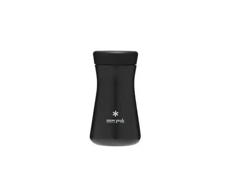 Термос из нержавеющей стали Snow Peak, тип T350, черный TW-350BK чёрный