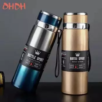 Термос из нержавеющей стали Tyeso чашка для кофе портативная изоляция холодная и горячая дорожная фитнес кружка герметичная термос 800ml