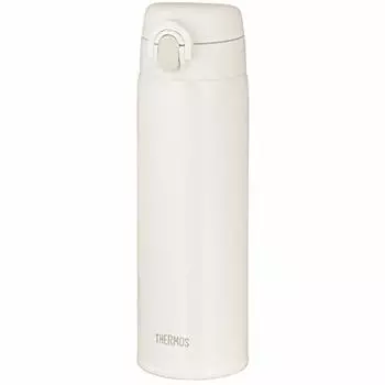 Термос JOF-500 AWH Бутылка для воды, вакуумная термокружка, 16,9 жидких унций (500 мл), Альпийский белый, легко моется и чистится, очень легкий