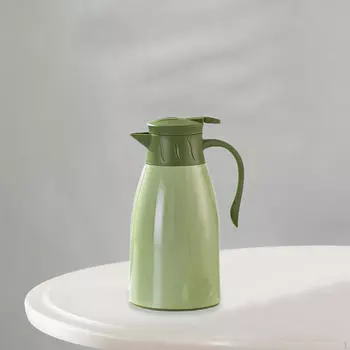 Термос-кувшин для воды 1,6 л с крышкой, кувшин с вакуумной изоляцией для барбекю