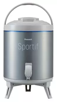 Термос Peacock Industrial Peacock Water Jug Сделано в Японии Холодный Нагрев Легко Широкий Холодный Большой Легко Рычажный Тип Серебряный SL (Павлин) 8.1L Изоляция, серебряный