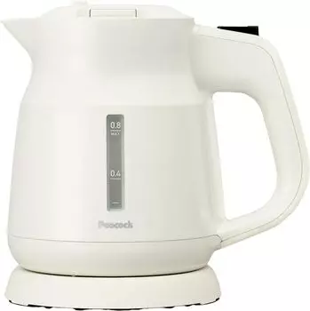 Термос Peacock с электрическим затвором для предотвращения протечек, кипящая вода, запирающаяся крышка, сухой закипающий белый чайник, 800 мл, маленький, устойчивый к проливам, опрокидывающийся