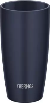 Термос с вакуумной изоляцией 420 мл темно-синий DNVY JDM-421