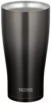 Термос с вакуумной изоляцией 600 мл черный градиент JDE-601LTD BK-G