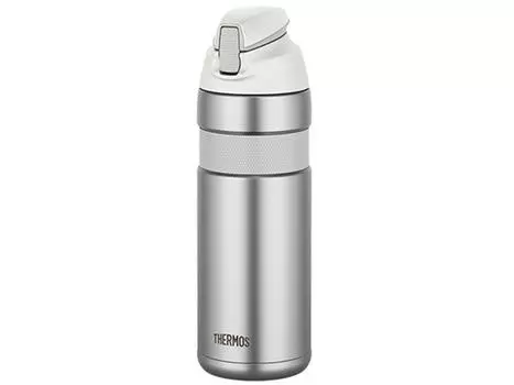 Термос с вакуумной изоляцией, бутылка соломенная, белая FFQ-600 FFQ-600-SWH