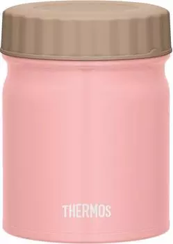 Термос с вакуумной изоляцией для супа светло-розовый 300 мл LP JBT-300 светло-розовый