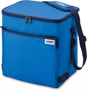 Термос Soft Cooler 20L Blue BL Cooling Bag 5 Layer Thermal Structure Складная и компактная Водоотталкивающая ткань Коробчатого типа Модель большой емкости