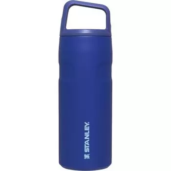 Термос STANLEY Aerolight, цвет Lapis Blue, с холодной изоляцией, легкий, прочный, подходит для мытья в посудомоечной машине, гарантия, японский, 0,47 л (неподдельный