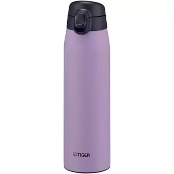 Термос Tiger Бутылка для воды Tiger объемом 600 мл Кружка Бутылка из нержавеющей стали Бутылка с вакуумной изоляцией Термоизоляция Может использоваться в стакане дома лиловый