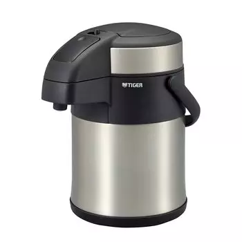 Термос Tiger Термоизоляционный настольный термос из нержавеющей стали Eco Tigers из прозрачной нержавеющей стали (ТИГР) 2.2L MAA-C221XC (Серебряный)