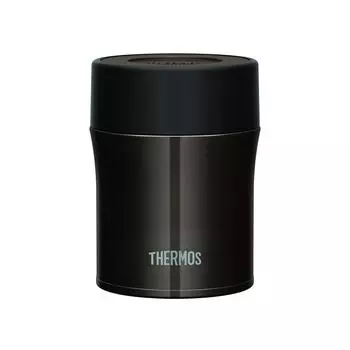 Термос вакуумный пищевой контейнер черный BK 0.5л JBM-500