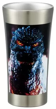 Термостакан Skater из нержавеющей стали 400 мл с вакуумной изоляцией Godzilla 1995 для горячих/холодных напитков STB4N-A