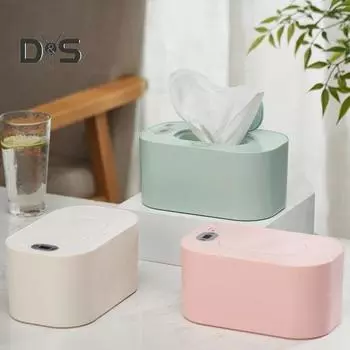 Термостат для младенцев Подгузник Подогреватель салфеток Регулируемая температура Управление одной рукой Большая емкость Подогреватель салфеток Ящик для хранения белый