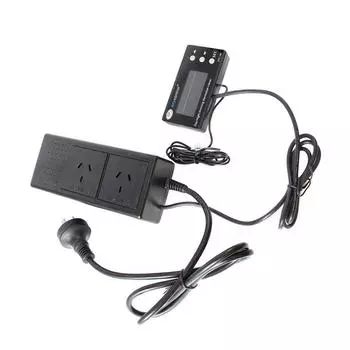 Термостат для рептилий с цифровым затемнением и ЖК-дисплеем - регулятор температуры для аквариума с цифровым затемнением