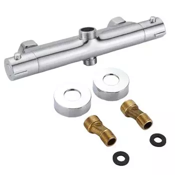 Термостатические смесители для душа Контроль постоянной температуры воды Настенные смесители для безопасного купания