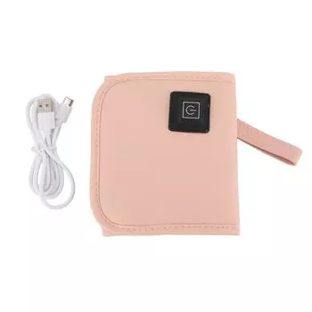 Термостатический чехол для детской бутылочки с функцией поддержания тепла, регулировка температуры на 3 скорости, USB-портативный подогреватель бутылочек