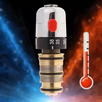 Термостатический смеситель для ванной комнаты, термостатический смеситель для душа, термостат для раковины, термостат для душа белый