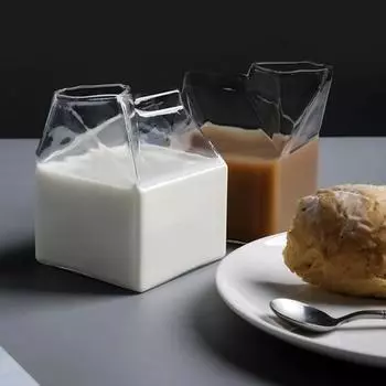 Термостойкая боросиликатная чашка для молока и чашка для кофе и презентаций | Боросиликатное стекло 350мл