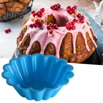 Термостойкая чашка для печенья, которую нелегко деформировать, можно мыть в посудомоечной машине, силиконовую подкладку для кексов оранжевый