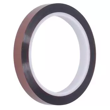 Термостойкая лента шириной 12 мм, длиной 33 м, высокотемпературная изоляционная лента PI для технического обслуживания