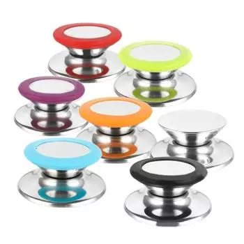 Термостойкая силиконовая ручка для крышки кастрюли, универсальная ручка для крышки кастрюли, ручка для крышки кастрюли, предотвращающая ожоги, можно мыть в посудомоечной машине Y5GB синий