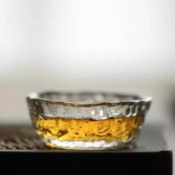 Термостойкая стеклянная чашка для чая, стеклянная чашка кунг-фу, чайные аксессуары Clear