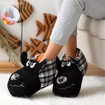 Термостойкая стильная нескользящая подошва унисекс с милым рисунком в клетку Panduf