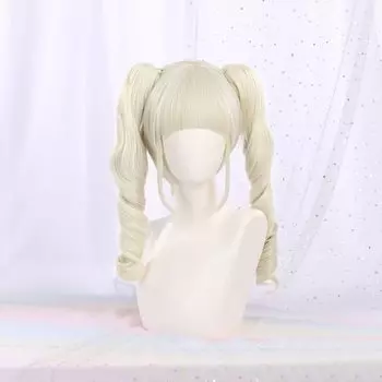 Термостойкий парик для косплея Second Castle Yurika Todo Costume Cosplay Парик для вечеринки Маскировка 3 бонуса Включает эксклюзивную шпильку и блокнот + сетку, бежевый
