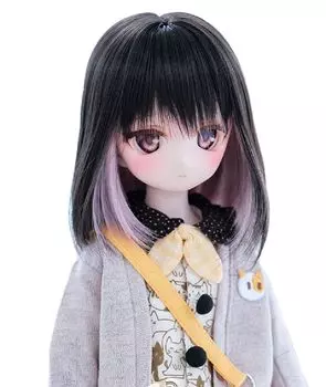 Термостойкий парик для куклы ST199 двухцветный боб-парик для кукол, совместимый с париком, только 1/3