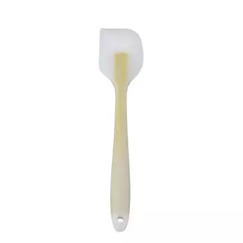 Термостойкий силиконовый скребок для торта, крема, масла, смешивания, выпечки, кухонный инструмент (зеленый)