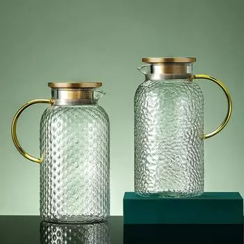 Термостойкий стеклянный чайник, бутылка для холодной воды, японский чайник, заварник для чая, набор чайников для пуэра, чайники