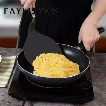 Тернер для пиццы термостойкий удобный нейлон кухонная утварь шпатель для пиццы для вечеринки чёрный