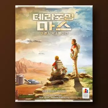 Terraforming Mars: Ares Expedition + Promo Card, popular Korean board game