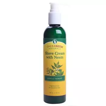Terranim Naturals Shave Cream with Neem Unscented, 237ml, 1 unit