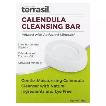 Terrasil, Очищающее мыло с календулой, 75 г