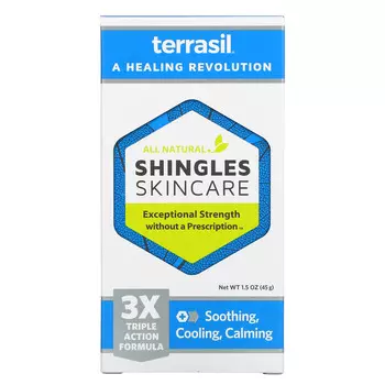 Terrasil, Уход за кожей при опоясывающем лишае, 45 г (1,5 унции)