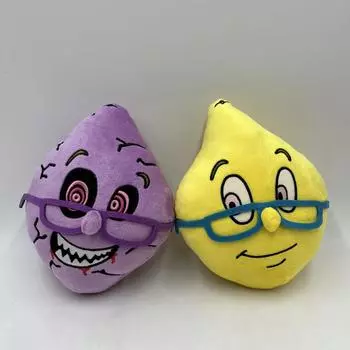 Terror Game Lemon Miss Фиолетово-желтая плюшевая игрушка фиолетовый