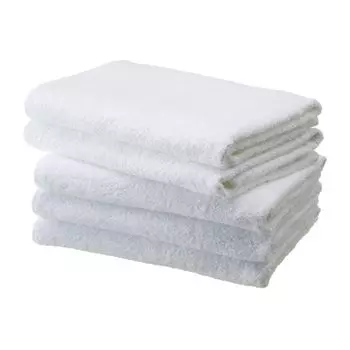 Terry Labo Pure White Bath Set of 5 Bath Towels Made in Japan Senshu Towel 60 x 5 Pieces White (приблизительно. 120см) белый