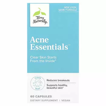 Terry Naturally, Средства от прыщей, 60 капсул
